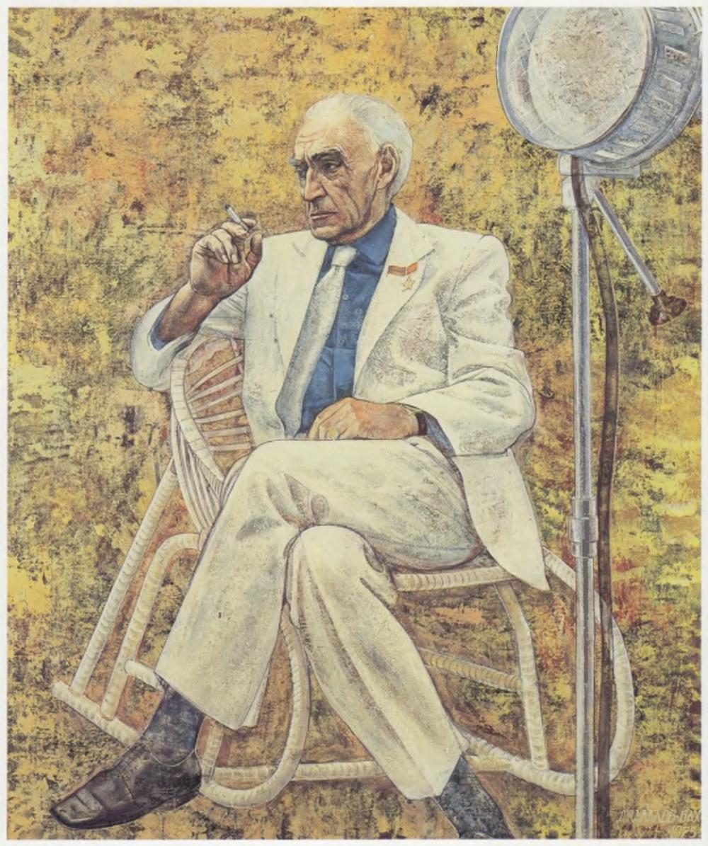 Portrait of Film Director Kamil Yarmatov - Bahodir Jalolov