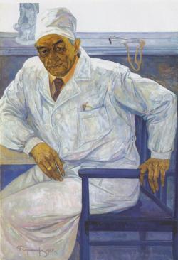 Портрет врача Я. Махмудова
