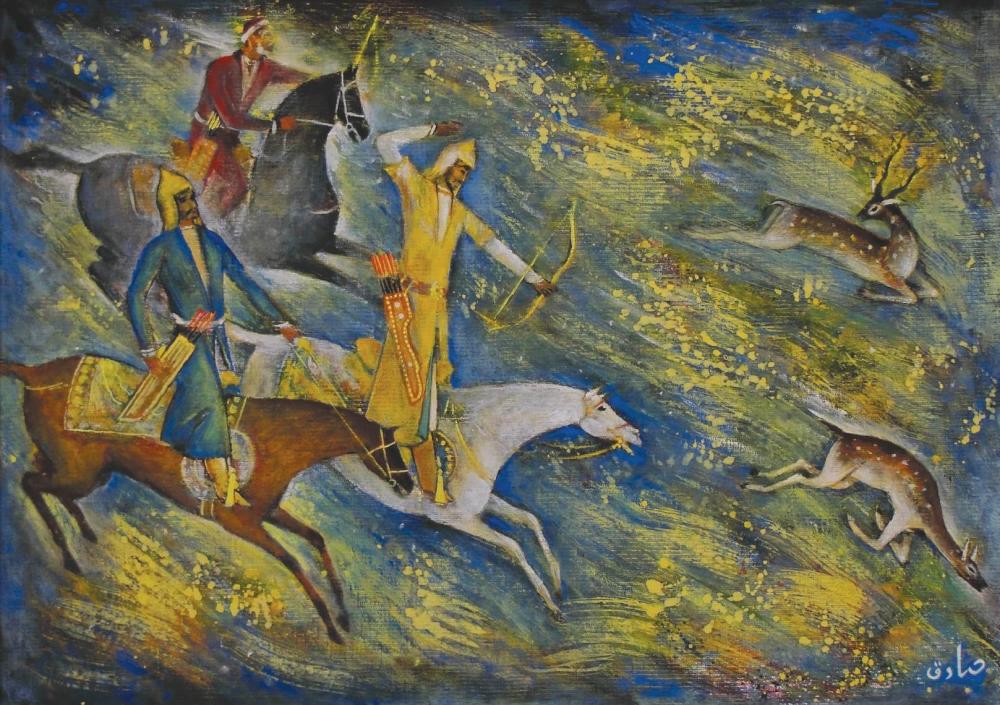 Охота на оленя - Садик Рахманов