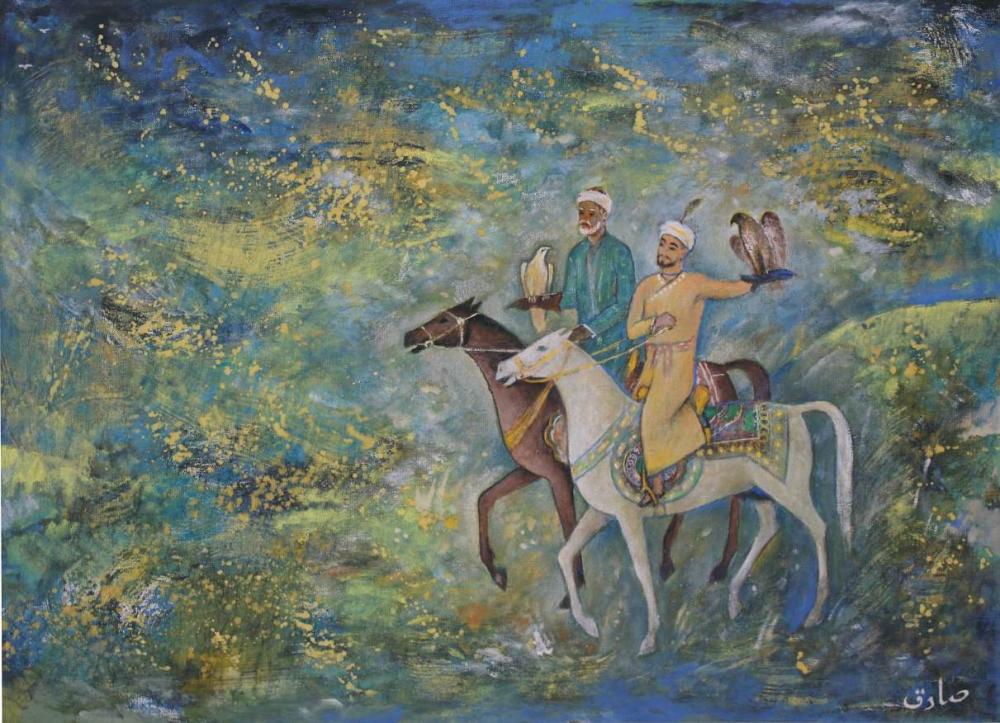 Охота с беркутом - Садик Рахманов