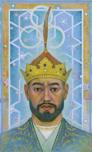 Portrait of Amir Temur